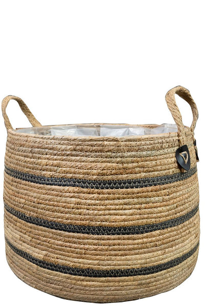 D - Basket Isla naturel/black - D42 H32_0